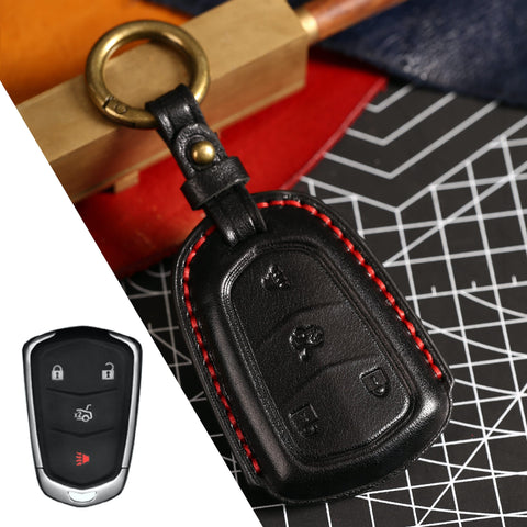 Cadillac 3D Cowhide Key Cover