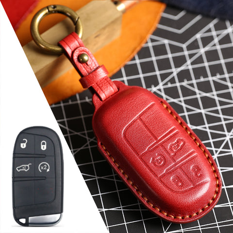 Jeep 3D Cowhide Key Cover