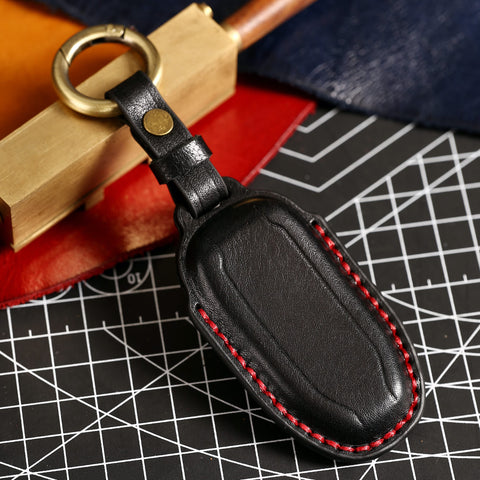 Tesla 3D Cowhide Key Cover